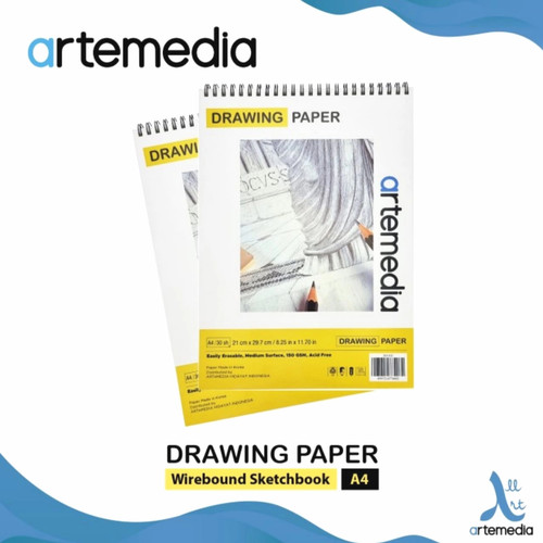 artemedia-a4-drawing-book-150gsm
